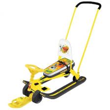 Снегокат Ника Тимка спорт 6 (ТС6) Ми-ми-мишки на желтом Снегокат Ника Тимка спорт 6 (ТС6) Ми-ми-мишки на желтом