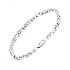 Серебряная цепочка Панцирь с родированием Серебряная цепочка Панцирь с родированием