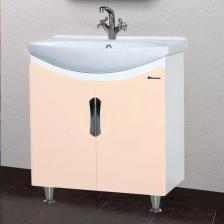 Тумба с раковиной Bellezza Лагуна 65 прямая бежевая Тумба с раковиной Bellezza Лагуна 65 прямая бежевая