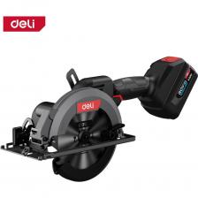Аккумуляторная циркулярная пила Deli DE-YJ20-1D4 — это идеальный помощник для мастеров, ценящих мощь, точность и мобильность. С ней любые работы по дереву становятся быстрее и комфортнее: от распила досок до фигурного раскроя фанеры. Лёгкая, но мощная, она легко справляется с задачами на стройплощадке, в мастерской или на даче. А благодаря бесщёточному двигателю инструмент работает долго, без перегрева и с минимальным износом. Основные преимущества: Мощность и точность: частота вращения 6900 об/мин и глубина пропила 56 мм (90°) / 39 мм (45°) позволяют резать даже толстые заготовки без усилий. Удобство работы: регулировка угла (0–45°) и глубины пропила (0–56 мм), точечная подсветка для точных резов даже в условиях плохого освещения. Безопасность: кнопка блокировки от случайного включения, прорезиненная рукоятка для надёжного хвата и снижения вибрации. Мобильность и автономность: два аккумулятора 20В x 4Ач обеспечивают долгую работу без перерывов. Чистота на рабочем месте: возможность подключения пылесоса для удаления опилок прямо во время резки. Deli DE-YJ20-1D4 — это не просто инструмент, а надёжный партнёр в работе. С ней вы сможете резать быстро, ровно и без лишних усилий, а продуманная эргономика сделает процесс по-настоящему комфортным. Выбирайте профессионализм и удобство в каждой детали! Аккумуляторная циркулярная пила Deli DE-YJ20-1D4 — это идеальный помощник для мастеров, ценящих мощь, точность и мобильность. С ней любые работы по дереву становятся быстрее и комфортнее: от распила досок до фигурного раскроя фанеры. Лёгкая, но мощная, она легко справляется с задачами на стройплощадке, в мастерской или на даче. А благодаря бесщёточному двигателю инструмент работает долго, без перегрева и с минимальным износом. Основные преимущества: Мощность и точность: частота вращения 6900 об/мин и глубина пропила 56 мм (90°) / 39 мм (45°) позволяют резать даже толстые заготовки без усилий. Удобство работы: регулировка угла (0–45°) и глубины пропила (0–56 мм), точечная подсветка для точных резов даже в условиях плохого освещения. Безопасность: кнопка блокировки от случайного включения, прорезиненная рукоятка для надёжного хвата и снижения вибрации. Мобильность и автономность: два аккумулятора 20В x 4Ач обеспечивают долгую работу без перерывов. Чистота на рабочем месте: возможность подключения пылесоса для удаления опилок прямо во время резки. Deli DE-YJ20-1D4 — это не просто инструмент, а надёжный партнёр в работе. С ней вы сможете резать быстро, ровно и без лишних усилий, а продуманная эргономика сделает процесс по-настоящему комфортным. Выбирайте профессионализм и удобство в каждой детали!