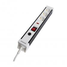 Сетевой фильтр STEKKER серии Techno, модель HM 50145, представляет собой надежное решение для подключения нескольких устройств одновременно. Он оснащен тремя розетками с заземлением, что обеспечивает безопасное использование. Длина кабеля составляет 3 метра, что позволяет удобно разместить фильтр в помещении. Максимальная нагрузка устройства достигает 3500 Вт, что делает его подходящим для подключения мощных приборов. Номинальная сила тока составляет 16 А, а напряжение сети – 220 В. Фильтр выполнен в белом цвете и оснащен выключателем на корпусе для удобного управления. Степень защиты IP20 гарантирует базовую защиту от пыли и влаги. Наличие предохранителя обеспечивает дополнительную безопасность при эксплуатации. Сетевой фильтр STEKKER серии Techno, модель HM 50145, представляет собой надежное решение для подключения нескольких устройств одновременно. Он оснащен тремя розетками с заземлением, что обеспечивает безопасное использование. Длина кабеля составляет 3 метра, что позволяет удобно разместить фильтр в помещении. Максимальная нагрузка устройства достигает 3500 Вт, что делает его подходящим для подключения мощных приборов. Номинальная сила тока составляет 16 А, а напряжение сети – 220 В. Фильтр выполнен в белом цвете и оснащен выключателем на корпусе для удобного управления. Степень защиты IP20 гарантирует базовую защиту от пыли и влаги. Наличие предохранителя обеспечивает дополнительную безопасность при эксплуатации.