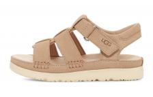 Детские замшевые сандалии Goldenstar UGG, светло-бежевые Детские замшевые сандалии Goldenstar UGG, светло-бежевые