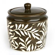 контейнер для аксессуаров VITARTA Print керамика коричневый контейнер для аксессуаров VITARTA Print керамика коричневый