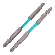 бита JETTOOLS PH2хPH2 110мм двухсторонняя для больших нагрузок 2шт бита JETTOOLS PH2хPH2 110мм двухсторонняя для больших нагрузок 2шт