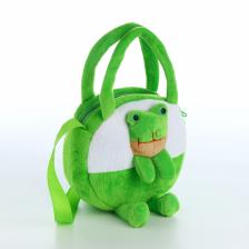 Сумка детская для девочки на молнии «Выбражулька», зелёная Сумка детская для девочки на молнии «Выбражулька», зелёная