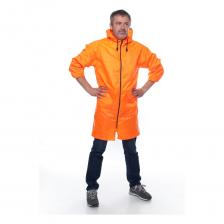 Облегченный влагозащитный плащ-дождевик Влагозащитный облегченный плащ-дождевик БЕРТА 800-52-54, оранжевый Облегченный влагозащитный плащ-дождевик Влагозащитный облегченный плащ-дождевик БЕРТА 800-52-54, оранжевый