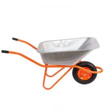 Тачка строительная TOR WB 1025872, 90 л, 150 кг, одноколесная Тачка строительная TOR WB 1025872, 90 л, 150 кг, одноколесная