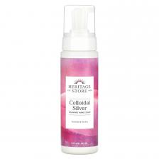 Heritage Store Вспенивающееся мыло с коллоидным серебром без запаха 240 мл (8 жидких унций) Heritage Store Вспенивающееся мыло с коллоидным серебром без запаха 240 мл (8 жидких унций)