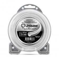 Круглая триммерная леска Леска Professional Quality (2.4 мм, 15 м, круглая) Unisaw SPRO-07305 Круглая триммерная леска Леска Professional Quality (2.4 мм, 15 м, круглая) Unisaw SPRO-07305