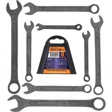 Компактный и прочный комплект комбинированных гаечных ключей от MEGATOOLS включает 8 наиболее востребованных размеров. Каждый ключ сочетает в себе открытый зев и накидную часть, что делает набор универсальным для широкого спектра монтажных и слесарных задач.Ключи выполнены из прочной хромованадиевой стали (CrV), обеспечивающей устойчивость к деформации, коррозии и высоким нагрузкам. Эргономичная форма инструментов гарантирует удобный хват и комфорт при работе.Преимущества:Универсальный набор для стандартных размеров крепежаКомбинированная конструкция: рожковый и накидной профили в одном инструментеПрочное покрытие CrV — защита от износа и ржавчиныУдобная организация — минимальный вес и компактность набораПодходит для работ в автосервисе, строительстве, ремонте и домашнем использовании Компактный и прочный комплект комбинированных гаечных ключей от MEGATOOLS включает 8 наиболее востребованных размеров. Каждый ключ сочетает в себе открытый зев и накидную часть, что делает набор универсальным для широкого спектра монтажных и слесарных задач.Ключи выполнены из прочной хромованадиевой стали (CrV), обеспечивающей устойчивость к деформации, коррозии и высоким нагрузкам. Эргономичная форма инструментов гарантирует удобный хват и комфорт при работе.Преимущества:Универсальный набор для стандартных размеров крепежаКомбинированная конструкция: рожковый и накидной профили в одном инструментеПрочное покрытие CrV — защита от износа и ржавчиныУдобная организация — минимальный вес и компактность набораПодходит для работ в автосервисе, строительстве, ремонте и домашнем использовании