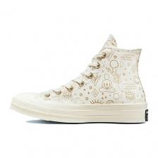 CONVERSE Кроссовки Chuck Taylor All Star 70 Hi Elements Print Egret Gold Womens CONVERSE Кроссовки Chuck Taylor All Star 70 Hi Elements Print Egret Gold Womens