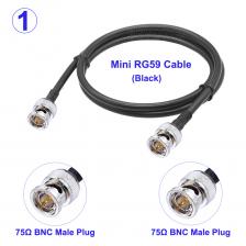 1 шт. HD SDI BNC к BNC штекер/гнездо 75 Ом HMini RG59 кабель 75-2,5 1855A косичка для HD-SDI/3G-SDI/4K видеокамеры видеонаблюдения 1 шт. HD SDI BNC к BNC штекер/гнездо 75 Ом HMini RG59 кабель 75-2,5 1855A косичка для HD-SDI/3G-SDI/4K видеокамеры видеонаблюдения