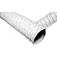 Воздуховод полиэфирный, белый PVC-F-300-160/5 (5 м; 160 мм) TEX PVC-F-03-160/5WЛегкий воздуховод широкого спектра применения из полиэфирной ткани с двусторонней пропиткой ПВХ и каркасом из стальной высокоуглеродистой проволоки. Гибкий, стоек к сжатию и растяжению. Позволяет отвести статическое электричество при заземлении стальной спирали. Пригоден для внутреннего и наружного применения.Область применения:Транспортировка материалов с невысокими абразивными свойствами.Отвод выхлопных газов и газов сварочного оборудования.Отвод химических паров и влажного воздуха в системах вентиляции, отопления и аспирации.Температурный режим: от -30°С до + 90°С.Конструкция:Стенка из полиэфирной ткани с пропиткой ПВХ толщиной 0,3 мм.Спираль из высокоуглеродистой стальной проволоки с антикоррозионным покрытием.Цвет: белый (код цвета W).Внимание, изображение товара может отличаться от реального! Верные параметры указаны в технических характеристиках товара. Воздуховод полиэфирный, белый PVC-F-300-160/5 (5 м; 160 мм) TEX PVC-F-03-160/5WЛегкий воздуховод широкого спектра применения из полиэфирной ткани с двусторонней пропиткой ПВХ и каркасом из стальной высокоуглеродистой проволоки. Гибкий, стоек к сжатию и растяжению. Позволяет отвести статическое электричество при заземлении стальной спирали. Пригоден для внутреннего и наружного применения.Область применения:Транспортировка материалов с невысокими абразивными свойствами.Отвод выхлопных газов и газов сварочного оборудования.Отвод химических паров и влажного воздуха в системах вентиляции, отопления и аспирации.Температурный режим: от -30°С до + 90°С.Конструкция:Стенка из полиэфирной ткани с пропиткой ПВХ толщиной 0,3 мм.Спираль из высокоуглеродистой стальной проволоки с антикоррозионным покрытием.Цвет: белый (код цвета W).Внимание, изображение товара может отличаться от реального! Верные параметры указаны в технических характеристиках товара.
