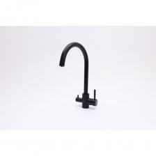 Tugela это кухонный смеситель, который сочетает в себе кран для подключения фильтра для воды и кран для обычной водопроводной воды. Чистая вода всегда будет под рукой, без необходимости устанавливать дополнительные изливы.Особенности смесителя для кухни с фильтром для питьевой воды Tugela:- Прочный корпус: Выполнен из высококачественной нержавеющей стали, обеспечивающей прочность и долговечность;- Экономия пространства: Наличие встроенного крана для фильтрованной воды позволяет экономить место на кухне;- Современный аэратор: Экономит воду и обеспечивает равномерный поток без брызг;- Простая установка: Комплектуется гибкой подводкой и крепится с помощью гайки, что обеспечивает быстрый и надежный монтаж;- Вариативность применения: Подходит для различных типов и форм моек и раковин, включая каменные и нержавеющие, а также для установки на столешнице;- Универсальность: Смеситель можно сочетать с мойками любого цвета;- Идеальное сочетание с кухонными мойками Alcora.Основные параметры:Высота смесителя: 36,6 смВысота излива до аэратора: 26 смШирина основания смесителя: 40 мм, на декоративной подставке 45 ммРазмер крепежной гайки: втулка длина 60 мм диаметр 32 мм крепежная гайка(фиксатор) 40 мм.Длина и размеры подключения гибкой подводки (в комплекте): гибкая подводка длина 45 см ( два шланга в комплекте). Размер гибкой подводки 1/2 х М10. В комплекте шланг для подключения смесителя к фильтру для воды. Tugela это кухонный смеситель, который сочетает в себе кран для подключения фильтра для воды и кран для обычной водопроводной воды. Чистая вода всегда будет под рукой, без необходимости устанавливать дополнительные изливы.Особенности смесителя для кухни с фильтром для питьевой воды Tugela:- Прочный корпус: Выполнен из высококачественной нержавеющей стали, обеспечивающей прочность и долговечность;- Экономия пространства: Наличие встроенного крана для фильтрованной воды позволяет экономить место на кухне;- Современный аэратор: Экономит воду и обеспечивает равномерный поток без брызг;- Простая установка: Комплектуется гибкой подводкой и крепится с помощью гайки, что обеспечивает быстрый и надежный монтаж;- Вариативность применения: Подходит для различных типов и форм моек и раковин, включая каменные и нержавеющие, а также для установки на столешнице;- Универсальность: Смеситель можно сочетать с мойками любого цвета;- Идеальное сочетание с кухонными мойками Alcora.Основные параметры:Высота смесителя: 36,6 смВысота излива до аэратора: 26 смШирина основания смесителя: 40 мм, на декоративной подставке 45 ммРазмер крепежной гайки: втулка длина 60 мм диаметр 32 мм крепежная гайка(фиксатор) 40 мм.Длина и размеры подключения гибкой подводки (в комплекте): гибкая подводка длина 45 см ( два шланга в комплекте). Размер гибкой подводки 1/2 х М10. В комплекте шланг для подключения смесителя к фильтру для воды.