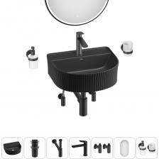 Комплексное предложение по специальной цене от Wellsee. Все составляющие набора проходят деликатные апгрейды для достижения абсолютной гигиены, надежности монтажных элементов и максимального удобства в пользовании. Благодаря инновационному материалу RefCeram® стало возможным создавать поистине изысканные изделия с мягкими силуэтными изгибами и четкими линиями. Невероятные филигранные формы раковины в два раза легче привычной керамики, но прочнее и долговечнее на 30%. Сохраняя внешнюю утонченность и хрупкость, умывальник имеет высокую износостойкость и долговечность. RefCeram® изменила вектор сантехники, обращая её исключительную утилитарность в выразительный предмет дизайна ванной комнаты. Дизайнерская сантехника для умывальной зоны изготовлена в едином стиле, прекрасно дополняет друг друга и создает органичный тандем в широкой линейке цветовых решений. Завершить современный интерьер ванной комнаты можно элегантными зеркалами из коллекции-бестселлера 7 Rays' Spectrum. Каждый товар из набора аккуратно упакован в сверхзащитную тару с надежной фиксацией от случайного смещения и повреждения продукции в процессе транспортировки. Четко отлаженная система отгрузки позволит каждому покупателю получить товар в отличном состоянии и точно в срок. Перед погрузкой каждое изделие проходит детальный визуальный осмотр для обнаружения возможных царапин или повреждений. Комплексное предложение по специальной цене от Wellsee. Все составляющие набора проходят деликатные апгрейды для достижения абсолютной гигиены, надежности монтажных элементов и максимального удобства в пользовании. Благодаря инновационному материалу RefCeram® стало возможным создавать поистине изысканные изделия с мягкими силуэтными изгибами и четкими линиями. Невероятные филигранные формы раковины в два раза легче привычной керамики, но прочнее и долговечнее на 30%. Сохраняя внешнюю утонченность и хрупкость, умывальник имеет высокую износостойкость и долговечность. RefCeram® изменила вектор сантехники, обращая её исключительную утилитарность в выразительный предмет дизайна ванной комнаты. Дизайнерская сантехника для умывальной зоны изготовлена в едином стиле, прекрасно дополняет друг друга и создает органичный тандем в широкой линейке цветовых решений. Завершить современный интерьер ванной комнаты можно элегантными зеркалами из коллекции-бестселлера 7 Rays' Spectrum. Каждый товар из набора аккуратно упакован в сверхзащитную тару с надежной фиксацией от случайного смещения и повреждения продукции в процессе транспортировки. Четко отлаженная система отгрузки позволит каждому покупателю получить товар в отличном состоянии и точно в срок. Перед погрузкой каждое изделие проходит детальный визуальный осмотр для обнаружения возможных царапин или повреждений.