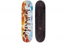 Скейтборд Supreme, черный / оранжевый Скейтборд Supreme, черный / оранжевый