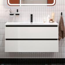 Тумба под раковину без столешницы Cezares Plane 100 подвесная, bianco lucido Тумба под раковину без столешницы Cezares Plane 100 подвесная, bianco lucido