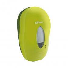 Сенсорный дозатор для жидкого мыла GFmark модель КОКОН с окошком, пластик АБС, САЛАТОВЫЙ, с датчиком объёма жидкости и уровня заряда батарей, 1000 мл 723 Сенсорный дозатор для жидкого мыла GFmark модель КОКОН с окошком, пластик АБС, САЛАТОВЫЙ, с датчиком объёма жидкости и уровня заряда батарей, 1000 мл 723