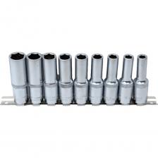 Набор торцевых головок Набор головок 6-ти гранных удлиненных (8-17 мм; 1/2") 9 шт. Дело Техники 620309 Набор торцевых головок Набор головок 6-ти гранных удлиненных (8-17 мм; 1/2") 9 шт. Дело Техники 620309