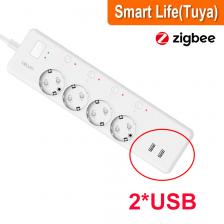 LELKKI ZigBee умный удлинитель 220В LELKKI ZigBee умный удлинитель 220В