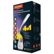 DASWERK Настольная лампа светильник с органайзером и держателем телефона DASWERK Настольная лампа светильник с органайзером и держателем телефона