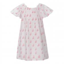 Платье для девочки Alice Parrot в красном цвете Guadalupe Design Платье для девочки Alice Parrot в красном цвете Guadalupe Design