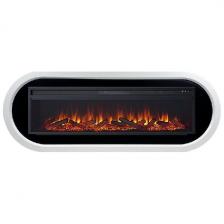 Каминокомплект Royal Flame Ellips Белый с черным с очагом Vision 60 LOG LED Каминокомплект Royal Flame Ellips Белый с черным с очагом Vision 60 LOG LED