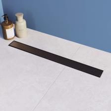 Душевой лоток Drain Leo-31-60 прямой 600 черный ? 50 мм на ножках, сифон Душевой лоток Drain Leo-31-60 прямой 600 черный ? 50 мм на ножках, сифон