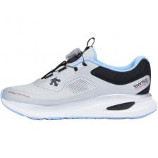 Коллекция RUNNING, противоскользящие, износостойкие, низкие детские кроссовки для бега DESCENTE, серебряный/серый Коллекция RUNNING, противоскользящие, износостойкие, низкие детские кроссовки для бега DESCENTE, серебряный/серый