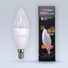 Светодиодная матовая лампа Eleganz в форме пламени свечи с цоколем Е14 идеально подойдёт для декоративного освещения. Матовая колба равномерно рассеивает световой поток. Лампа потребляет всего 9 Вт электроэнергии, что позволяет отнести её к высокому классу энергоэффективности — А+. Таким образом, она экономит до 88% электроэнергии по сравнению с обычной лампой накаливания. Цветовая температура света — 4500 К, что соответствует нейтральному белому свету. Лампа рассчитана на работу в течение 35 000 часов, что делает её долговечным и экономичным решением для освещения вашего дома. Выбирая лампы и светильники с классом энергоэффективности «А» и выше, вы не только экономите электроэнергию, но и вносите свой вклад в сохранение бюджета и ресурсов планеты. Светодиодная матовая лампа Eleganz в форме пламени свечи с цоколем Е14 идеально подойдёт для декоративного освещения. Матовая колба равномерно рассеивает световой поток. Лампа потребляет всего 9 Вт электроэнергии, что позволяет отнести её к высокому классу энергоэффективности — А+. Таким образом, она экономит до 88% электроэнергии по сравнению с обычной лампой накаливания. Цветовая температура света — 4500 К, что соответствует нейтральному белому свету. Лампа рассчитана на работу в течение 35 000 часов, что делает её долговечным и экономичным решением для освещения вашего дома. Выбирая лампы и светильники с классом энергоэффективности «А» и выше, вы не только экономите электроэнергию, но и вносите свой вклад в сохранение бюджета и ресурсов планеты.