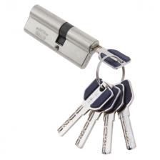 цилиндр ключевой MSM 80мм 35х45 матовый никель цилиндр ключевой MSM 80мм 35х45 матовый никель