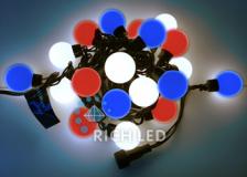 Rich Led Светодиодная гирлянда большие шарики соединяемая 220 В, IP65 RL-S5-20C-40B-B/WBR 1 шт. Rich Led Светодиодная гирлянда большие шарики соединяемая 220 В, IP65 RL-S5-20C-40B-B/WBR 1 шт.