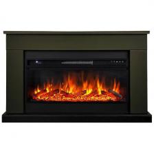 Каминокомплект Royal Flame Bergen (Разборный) Темная олива с очагом Vision 42 LOG LED Каминокомплект Royal Flame Bergen (Разборный) Темная олива с очагом Vision 42 LOG LED