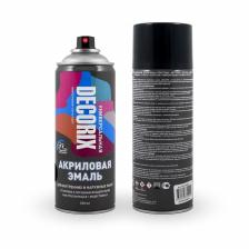 Эмаль – аэрозоль акриловая DECORIX A01, цвет чёрный глянцевый, 520 мл Эмаль – аэрозоль акриловая DECORIX A01, цвет чёрный глянцевый, 520 мл