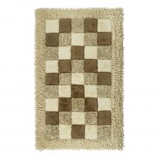 Одинарный коврик для ванной Коврик для ванной Fora Шахматы одинарный, натуральный хлопок 60х100cm 1845-1 100N Одинарный коврик для ванной Коврик для ванной Fora Шахматы одинарный, натуральный хлопок 60х100cm 1845-1 100N