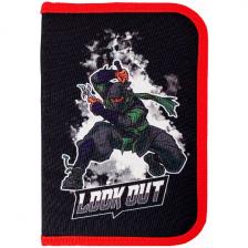 Пенал Brauberg 1 отделение, 2 откидные планки, полиэстер, 21х14 см, ''Ninja'', 270313 Пенал Brauberg 1 отделение, 2 откидные планки, полиэстер, 21х14 см, ''Ninja'', 270313