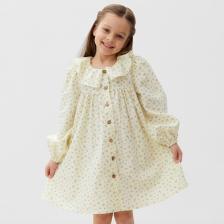 Платье детское с воротником KAFTAN, размер 28 (86-92 см) Платье детское с воротником KAFTAN, размер 28 (86-92 см)