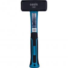 Кувалда с обрезиненной фибергласовой рукояткой "Oasis" 1500г 103010801014 - ручной инструмент, который служит для нанесения ударов разной силы и направления. Головы весом в 1,5 кг достаточно для несложных демонтажных работ, кузнечного дела или рубки металла. Надёжность и долгий срок службы. Прочная кованая голова сделана из углеродистой стали, которая прошла индукционную закалку до твёрдости 51-55 HRC, что обеспечивает ей высокую прочность. Эмалевое покрытие защищает от коррозии. Комфортная работа. Рукоятка из фибергласса частично гасит вибрацию от удара, из-за чего руки устают меньше. Противоскользящее покрытие из термопластичной резины обеспечивает удобный и прочный хват. Срок службы кувалды не ограничен. Кувалды Oasis - инструменты для решения сложных задач. Кувалда с обрезиненной фибергласовой рукояткой "Oasis" 1500г 103010801014 - ручной инструмент, который служит для нанесения ударов разной силы и направления. Головы весом в 1,5 кг достаточно для несложных демонтажных работ, кузнечного дела или рубки металла. Надёжность и долгий срок службы. Прочная кованая голова сделана из углеродистой стали, которая прошла индукционную закалку до твёрдости 51-55 HRC, что обеспечивает ей высокую прочность. Эмалевое покрытие защищает от коррозии. Комфортная работа. Рукоятка из фибергласса частично гасит вибрацию от удара, из-за чего руки устают меньше. Противоскользящее покрытие из термопластичной резины обеспечивает удобный и прочный хват. Срок службы кувалды не ограничен. Кувалды Oasis - инструменты для решения сложных задач.