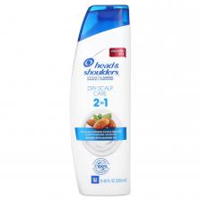 Head & Shoulders, Шампунь и кондиционер 2 в 1, уход за сухой кожей головы, с миндальным маслом, 250 мл (8,45 жидк. Унции) Head & Shoulders, Шампунь и кондиционер 2 в 1, уход за сухой кожей головы, с миндальным маслом, 250 мл (8,45 жидк. Унции)