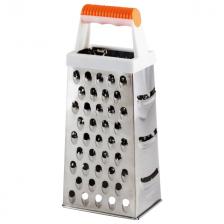 терка MALLONY Candore 22см 4-х гранная универсальная без поддона нерж.сталь, пластик терка MALLONY Candore 22см 4-х гранная универсальная без поддона нерж.сталь, пластик