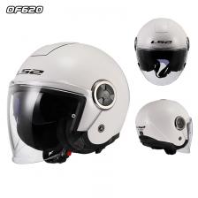 2025 LS2 OF620 CLASSY, двойные козырьки, шлемы с открытым лицом, мотоциклетные мужские шлемы больших размеров, электрический велосипед, скутер, мотоцикл, защитные шлемы 2025 LS2 OF620 CLASSY, двойные козырьки, шлемы с открытым лицом, мотоциклетные мужские шлемы больших размеров, электрический велосипед, скутер, мотоцикл, защитные шлемы