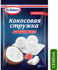 Стружка кокосовая Dr.Bakers для выпечки и декора 50г Стружка кокосовая Dr.Bakers для выпечки и декора 50г