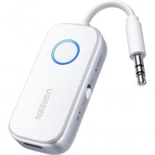 Характеристики: Звонки в режиме громкой связи, низкая задержка звука, быстрая подзарядка, встроенный микрофон. Bluetooth 5.4. Можно подключить к устройствам вывода звука, таким как наушники в самолетах, телевизоры, для воспроизведения музыки в наушниках или динамиках; В режиме RX адаптер Aux можно подключить к автомобильной аудиосистеме, наушникам и колонкам для воспроизведения звука с телефонов или планшетов. Аудиоадаптер Bluetooth обеспечивает до 18 часов (TX 16H/RX 18H) воспроизведение звука. Зарядка через порт USB-C. Для одновременного сопряжения двух AirPods или беспроводных наушников Bluetooth. Кабель 1 * USB-C входит в комплект. 1 литий-металлическая батарея. Размеры: 1,2 х 2,5 х 11,5 см; 90 г. Характеристики: Звонки в режиме громкой связи, низкая задержка звука, быстрая подзарядка, встроенный микрофон. Bluetooth 5.4. Можно подключить к устройствам вывода звука, таким как наушники в самолетах, телевизоры, для воспроизведения музыки в наушниках или динамиках; В режиме RX адаптер Aux можно подключить к автомобильной аудиосистеме, наушникам и колонкам для воспроизведения звука с телефонов или планшетов. Аудиоадаптер Bluetooth обеспечивает до 18 часов (TX 16H/RX 18H) воспроизведение звука. Зарядка через порт USB-C. Для одновременного сопряжения двух AirPods или беспроводных наушников Bluetooth. Кабель 1 * USB-C входит в комплект. 1 литий-металлическая батарея. Размеры: 1,2 х 2,5 х 11,5 см; 90 г.