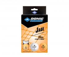 Мячики для настольного тенниса Donic Jade 40+,12 штук 618045 белый + оранжевый Мячики для настольного тенниса Donic Jade 40+,12 штук 618045 белый + оранжевый