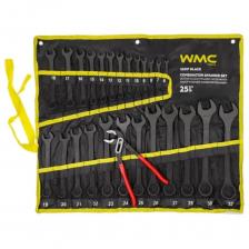 Универсальный набор комбинированных и рожковых ключей от бренда WMC TOOLS, предназначенный для профессионального и бытового использования. В комплект входят 25 ключа размером от 6 до 32 мм, переставные клещи 10" (250 мм) и полотно-чехол для хранения. Изготовлены из углеродистой стали с воронёным покрытием, обеспечивающим защиту от коррозии и износа. Упакованы в удобный чехол, который облегчает транспортировку и организацию рабочего пространства. Широкий диапазон размеров Дополнительный инструмент в комплекте Прочное исполнение Удобство транспортировки Точная посадка Универсальный набор комбинированных и рожковых ключей от бренда WMC TOOLS, предназначенный для профессионального и бытового использования. В комплект входят 25 ключа размером от 6 до 32 мм, переставные клещи 10" (250 мм) и полотно-чехол для хранения. Изготовлены из углеродистой стали с воронёным покрытием, обеспечивающим защиту от коррозии и износа. Упакованы в удобный чехол, который облегчает транспортировку и организацию рабочего пространства. Широкий диапазон размеров Дополнительный инструмент в комплекте Прочное исполнение Удобство транспортировки Точная посадка