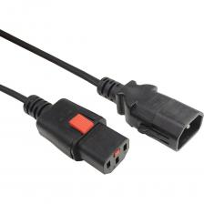 Этот кабель питания Filum станет идеальным решением для организации аккуратного и безопасного подключения вашего оборудования в условиях ограниченного пространства. Оба конца кабеля оснащены стандартными и надежными разъемами IEC-320: со стороны устройства это гнездо C13, а со стороны источника питания — вилка C14. Внутренняя конструкция кабеля отвечает высоким стандартам качества и безопасности. Три медные жилы сечением 1 кв. мм каждая обеспечивают отличную проводимость и минимальные потери энергии, рассчитаны на длительную работу с силой тока до 10 Ампер. Этот кабель питания Filum станет идеальным решением для организации аккуратного и безопасного подключения вашего оборудования в условиях ограниченного пространства. Оба конца кабеля оснащены стандартными и надежными разъемами IEC-320: со стороны устройства это гнездо C13, а со стороны источника питания — вилка C14. Внутренняя конструкция кабеля отвечает высоким стандартам качества и безопасности. Три медные жилы сечением 1 кв. мм каждая обеспечивают отличную проводимость и минимальные потери энергии, рассчитаны на длительную работу с силой тока до 10 Ампер.