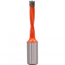 Сверло глухое HW 5x57.5 мм, S10x20 мм, LH Greatwood TL00000214 применяется на сверлильно-присадочных станках. Предназначено для сверления глухих отверстий в торцах и плоскостях древесных материалов (МДФ, ДСП, массив древесины и т.д.). Корпус изготовлен из высокопрочной инструментальной стали, позволяющей выдерживать большие нагрузки. Антифрикционное покрытие корпуса снижает налипание смолы и стружки, что увеличивает срок службы сверла. Улучшенная геометрия оптимально отводит стружку из зоны сверления. Отшлифованный корпус и специальная геометрия позволяет работать на увеличенной скорости. Монолитное исполнение обеспечивает в несколько раз больший ресурс, по сравнению с обычными сверлами, также позволяет выдерживать большие нагрузки. Лазерная заточка сверла – гарантия безупречного качества сверления. Мелкозернистый сплав K5++ обеспечивает долгий срок службы. Использование в работе на примере фурнитуры: Шток эксцентриковой стяжки. Шканты. Врезные толкатели и амортизаторы. Полкодержатели. Внимание, изображение товара может отличаться от реального! Верные параметры указаны в технических характеристиках товара. Сверло глухое HW 5x57.5 мм, S10x20 мм, LH Greatwood TL00000214 применяется на сверлильно-присадочных станках. Предназначено для сверления глухих отверстий в торцах и плоскостях древесных материалов (МДФ, ДСП, массив древесины и т.д.). Корпус изготовлен из высокопрочной инструментальной стали, позволяющей выдерживать большие нагрузки. Антифрикционное покрытие корпуса снижает налипание смолы и стружки, что увеличивает срок службы сверла. Улучшенная геометрия оптимально отводит стружку из зоны сверления. Отшлифованный корпус и специальная геометрия позволяет работать на увеличенной скорости. Монолитное исполнение обеспечивает в несколько раз больший ресурс, по сравнению с обычными сверлами, также позволяет выдерживать большие нагрузки. Лазерная заточка сверла – гарантия безупречного качества сверления. Мелкозернистый сплав K5++ обеспечивает долгий срок службы. Использование в работе на примере фурнитуры: Шток эксцентриковой стяжки. Шканты. Врезные толкатели и амортизаторы. Полкодержатели. Внимание, изображение товара может отличаться от реального! Верные параметры указаны в технических характеристиках товара.