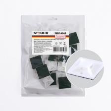 Площадка для хомутов самоклеящаяся 40х40 мм белая 25 шт. Stekker 32937 Площадка для хомутов самоклеящаяся 40х40 мм белая 25 шт. Stekker 32937
