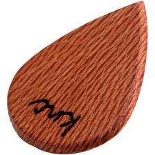 Медиаторы Knc Lacewood Lil' One Медиатор для гитары 3,0 мм, одинарный Knc Picks Медиаторы Knc Lacewood Lil' One Медиатор для гитары 3,0 мм, одинарный Knc Picks