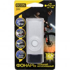 Передний велосипедный фонарь Ecos VEL-06 005106 Передний велосипедный фонарь Ecos VEL-06 005106